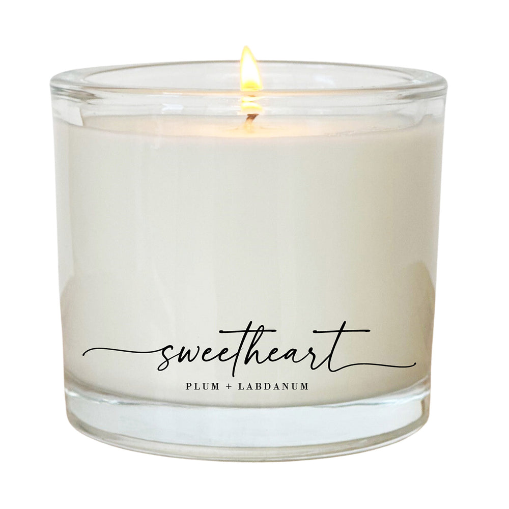 
            
                Load image into Gallery viewer, Porter Lane Home Sweetheart Plum &amp;amp; Labdanum Candle | Made In Washington | Local Romance Candles
            
        