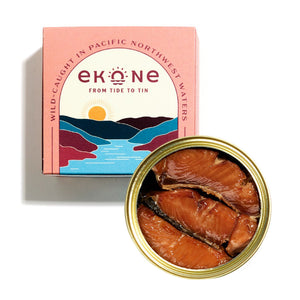 Ekone Oyster Co. Canned Coho Salmon | Made In Washington | PNW Gifts