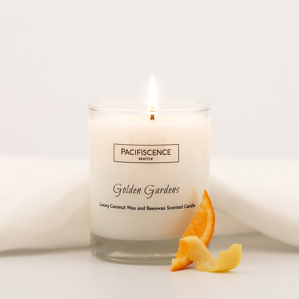 PACIFISCENCE Candles Golden Gardens | Made In Washington | New Home Gifts