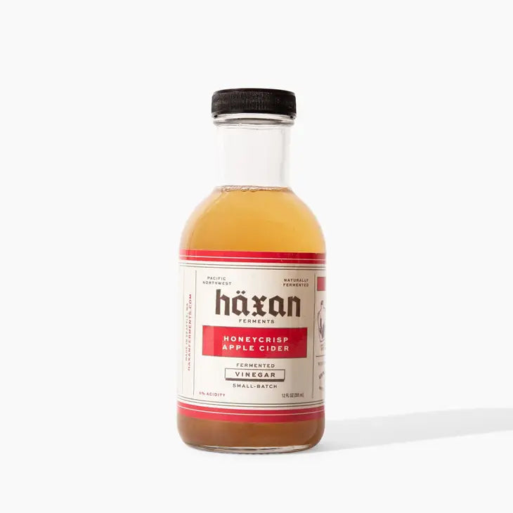 
            
                Load image into Gallery viewer, Haxan Ferments Honeycrisp Apple Cider Vinegar | Made In Washington | Artisan Made Culinary Vinegars
            
        
