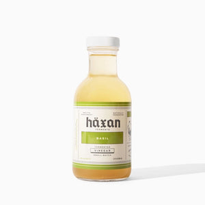 Haxan Ferments Basil Vinegar | Made in Washington | Artisan Made Culinary-driven Condiments