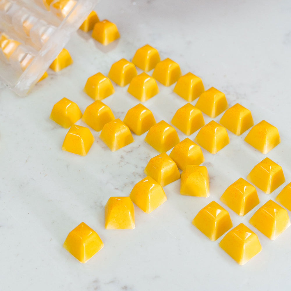 Dolcetta Artisan Sweets Lemon Yuzu Bonbons | Made In Washington | Boxed Artisan Chocolate Gifts