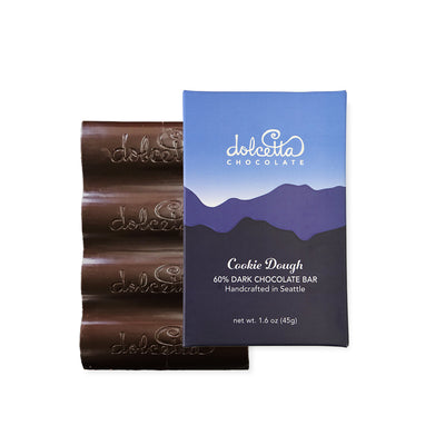 60% Dark Chocolate Cookie Dough Bar