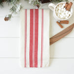 Porter Lane Home Cabana Stripe Tea Towel | Made In Washington | Local Housewarming Gifts