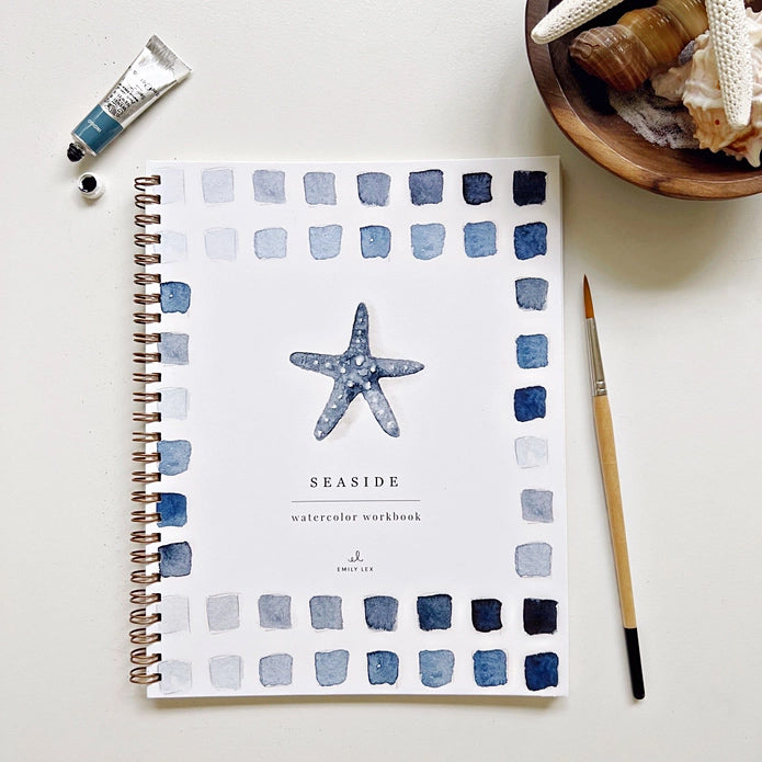 Emily Lex Studio Seaside Watercolor Workbook | Made In Washington