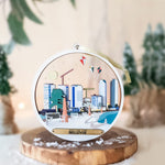 Maison Arbor Bellevue Ornament Mini Cityscape | Made In Washington  | Local Bellevue Gifts