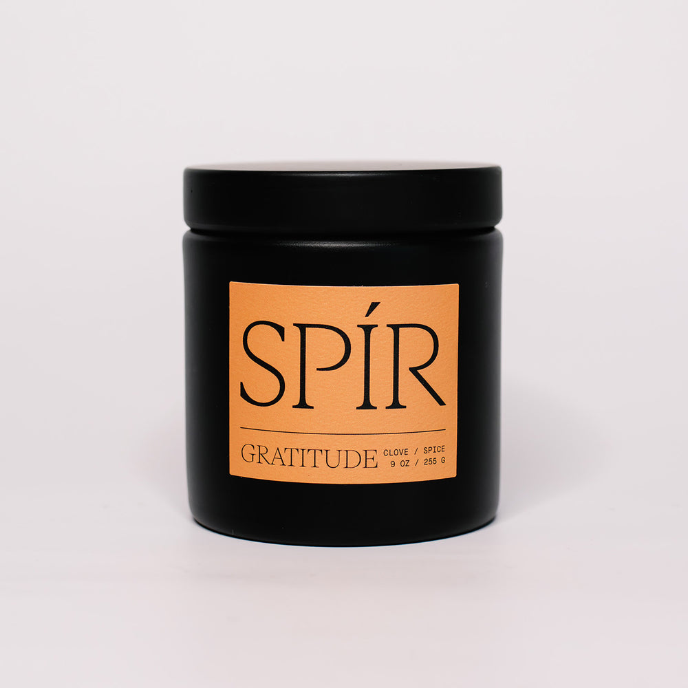 Spír Candle Co Gratitude Candle | Made In Washington | Made by at-risk youth