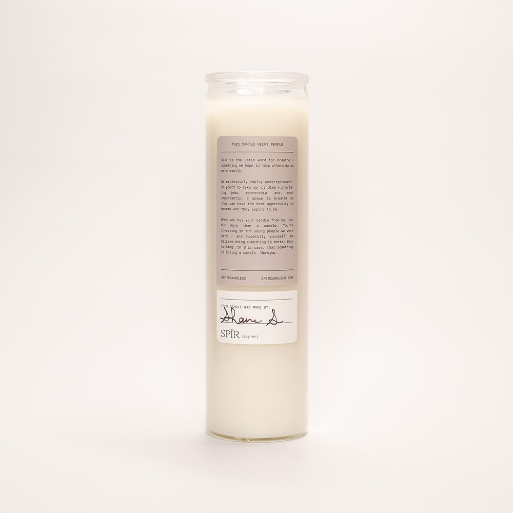 Spír Candle Co | Made In Washington | Restore 14 oz Candle | Local Candle Gifts made made by at-risk youth