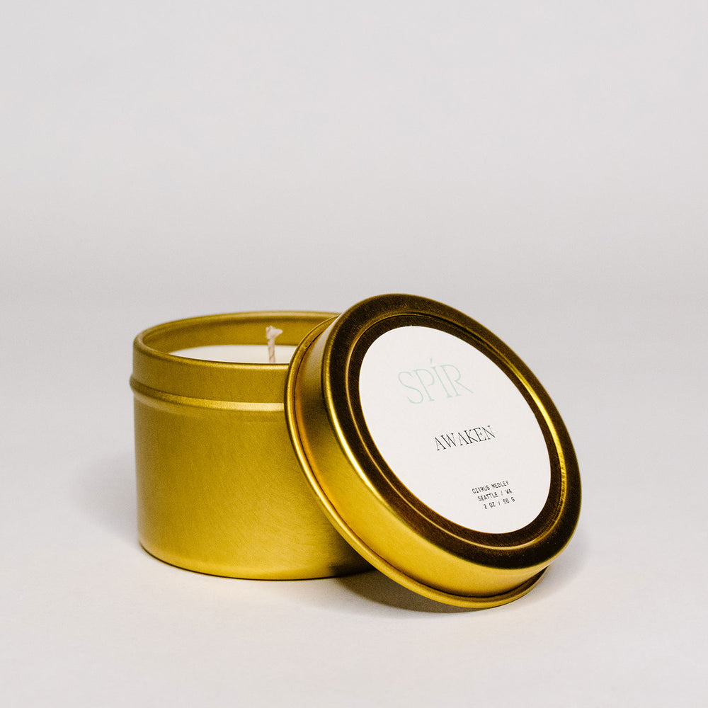 Spír Candle Co | Made In Washington | Awaken Candle Made By At-Risk Youth