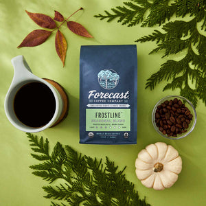 Forecast Coffee Company Frostline Seasonal Blend | Made in Washington | Organic Coffees With Plant Based Packaging