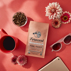 Forecast Coffee Company Pedal Pusher Coffee Bag | Made In Washington | Organic Espresso Coffee