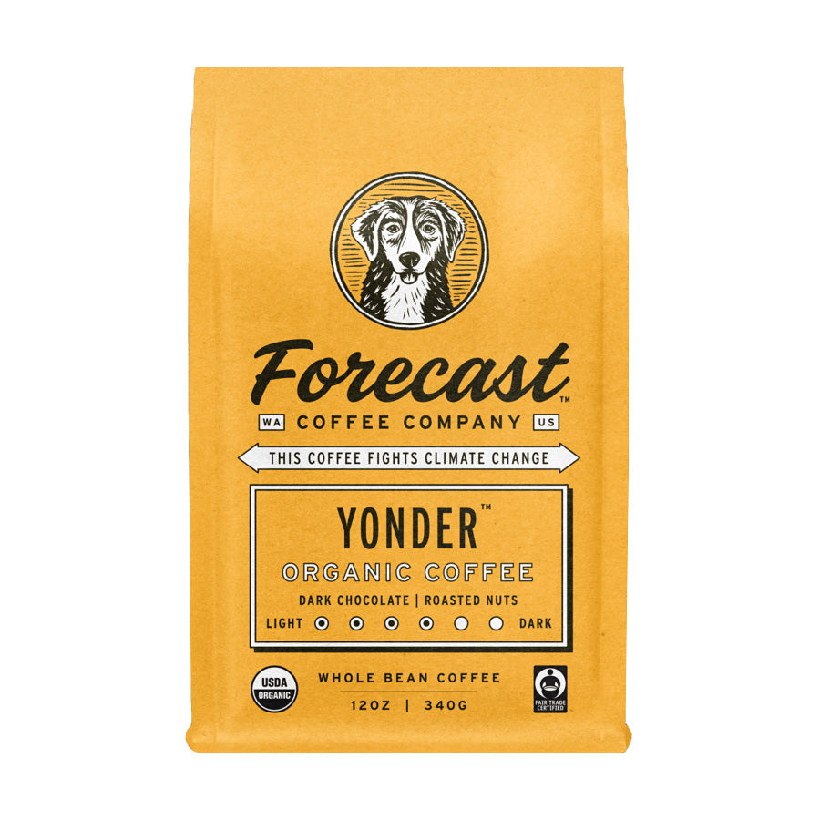 Forecast Coffee Company Yonder Organic Coffees | Made In Washington | Organic Coffee Beans
