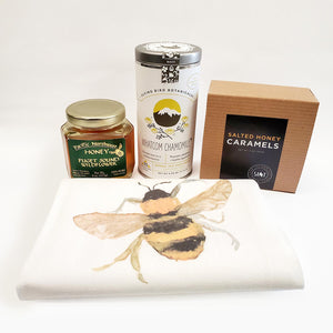 Tea and Honey Gift Set | Made In Washington | Local  Gifts For Teatime | Tea & Honey Gift Set