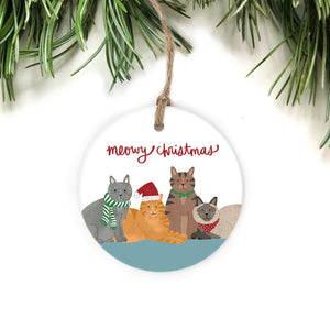 The Cheery Pet Meowy Christmas Ornament | Made In Washington | Pet Gifts For The Holidays