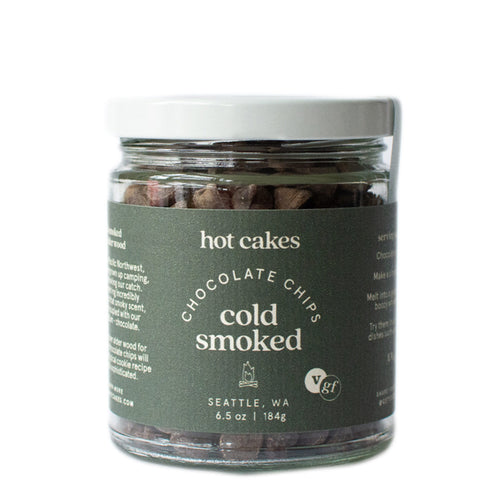 Hot Cakes Smoked Chocolate Chips | Made In Washington | Non-Dairy Vegan 