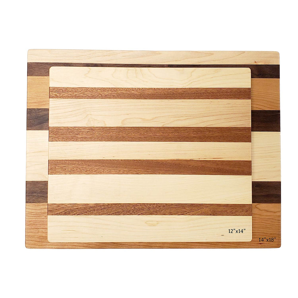 NW Wood Box Charcuterie Board 12x14 | Made In Washington | Cutting Board | Food Preparation Board | Local Gift