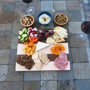 NW Wood Box Charcuterie Board 12x14 | Made In Washington | Local Foodie Gift