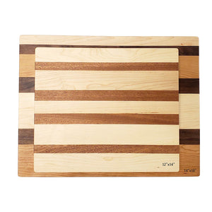 NW Wood Box Charcuterie Board 14" x 18" | Made In Washington | PNW Gifts |  Wooden Cutting Boards