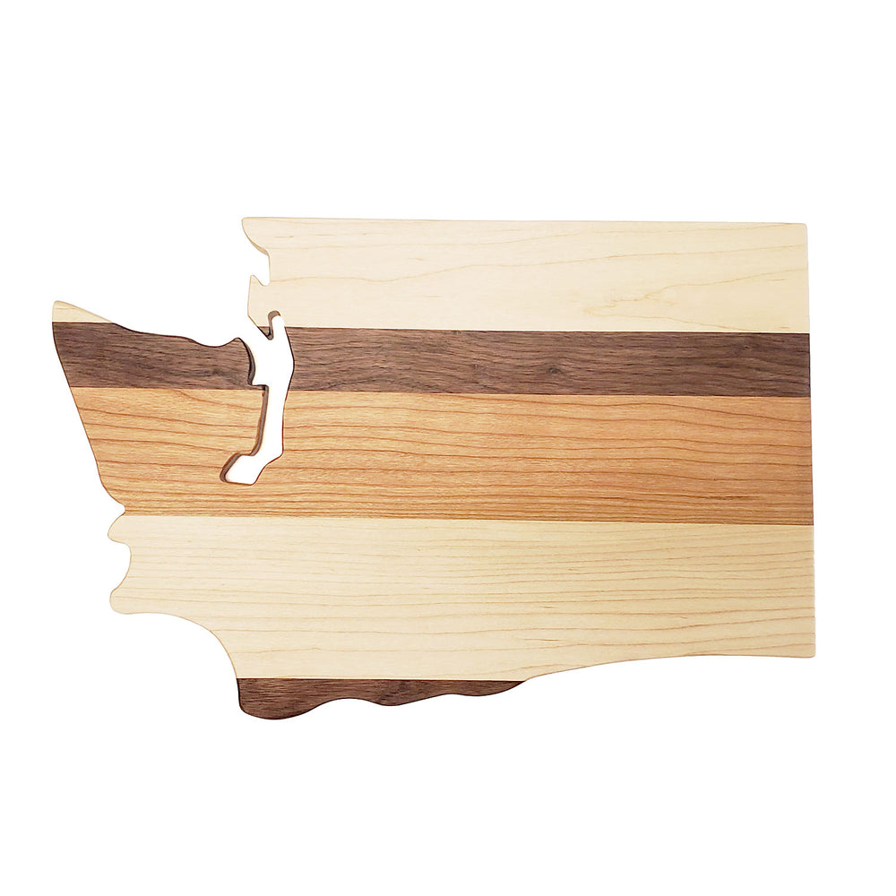 NW Wood Box Large WA State Charcuterie Board | Made In Washington | PNW Gifts | Foodie Gifts | Cutting Boards