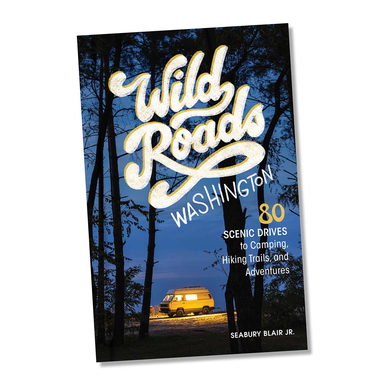 洋書 1988BananaRepublicTravellersEye Seabury Blair Jr. | Wild Roads Washington Book | Made In Washington