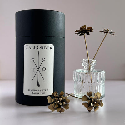 *Peony Cocktail Picks Set of 4