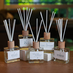 Anchor Hill Candle Co Ferry Crossing Reed Diffuser | Made In Washington | Locally Made Gifts