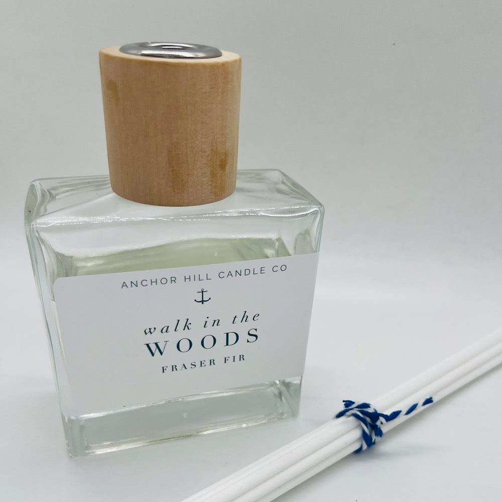 Anchor Hill Walk in the Woods Reed Diffuser | Made In Washington | PNW Gifts | Locally Made Home Fragrance