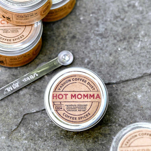 Vashon Island Coffee Dust Hot Momma | Made In Washington | Coffee Flavors Powder Tin