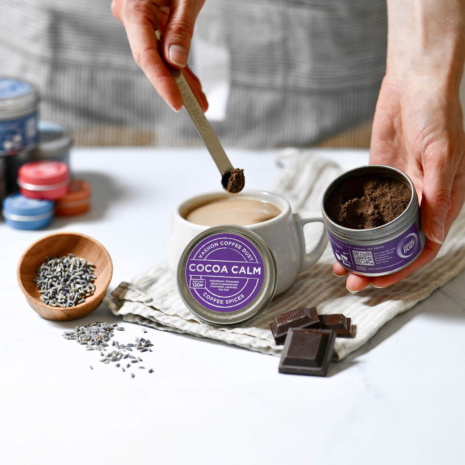 Vashon Island Coffee Dust Coco Calm | Made In Washington | 120
