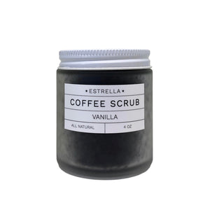 Estrella Coffee Scrub Vanilla | Made In Washington | Locally Made Gift | Made In The USA