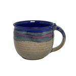 Clay In Motion Latte Mug Cobalt Canyon | Made In Washington | Locally Made PNW Gift