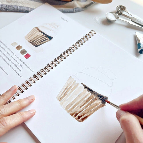 Emily Lex Studio Baking Watercolor Workbooks | Made In Washington | Arts & Crafts