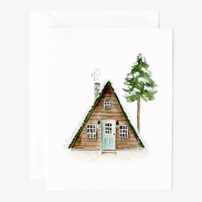 Emily Lex Studio Winter Note Cards | Made In Washington | Set of 8 Blank Cards