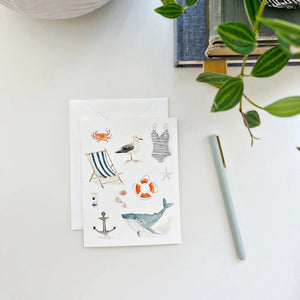 Emily Lex Studio Seaside Notecards | Made In Washington | Blank Cards | Greeting Cards