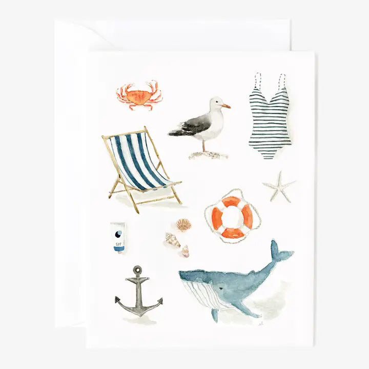 Emily Lex Studio - Seaside Notecard Set