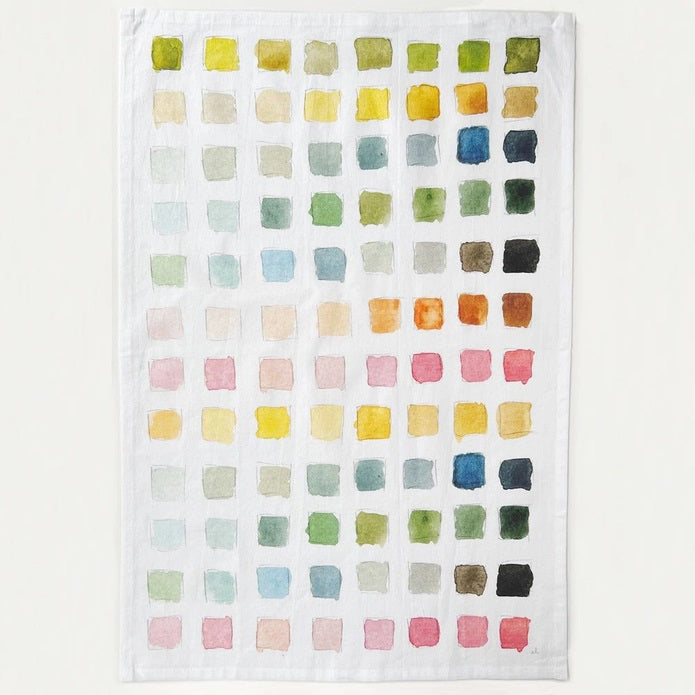 Emily Lex Studio Paint Swatch Tea Towel | Made In Washington | Hand Towel