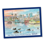 Studio Solstone Pike Place Market Calendar | Made In Washington | 2025 Calendar by Sarah Clementson Yaeger