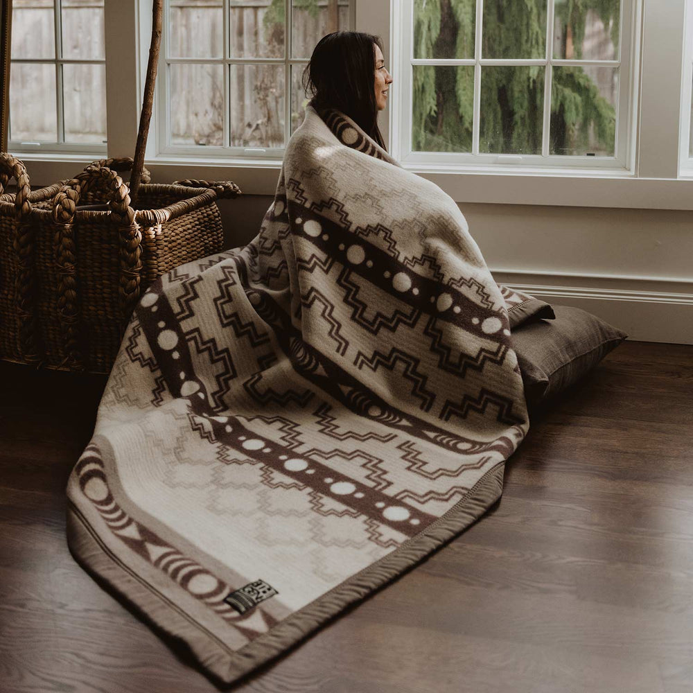 8th Generation Connections Wool Blankets | Made In Washington | Gifts From Seattle