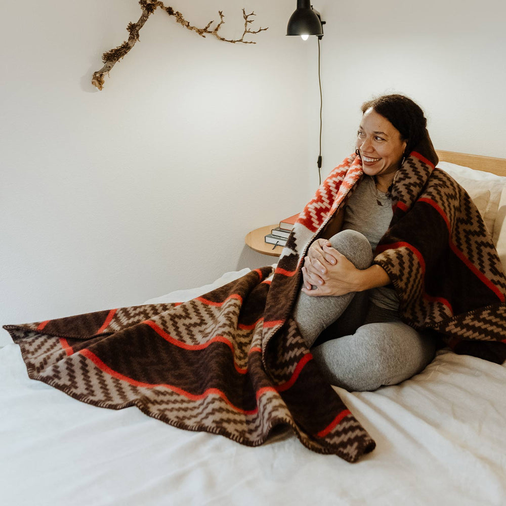 Eighth Generation Elks Offering PNW Wool Blanket | Made In Washington | Inspired Natives Design