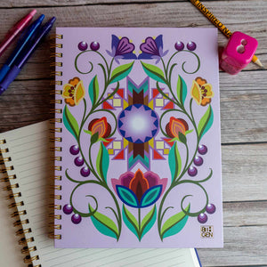 Eighth Generation Spring Sunrise Spiral Notebook | Made In Washington | Notetaking PNW Style