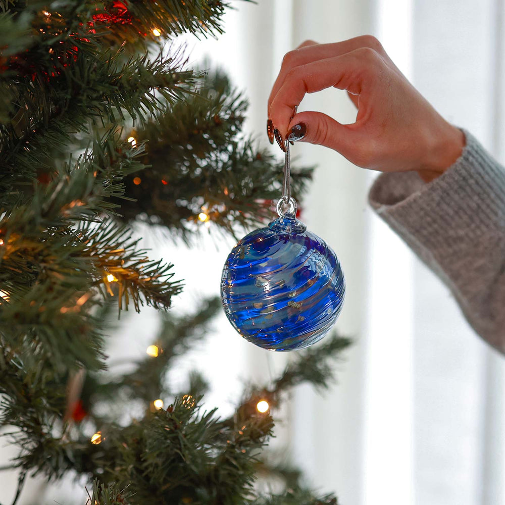 2024 Limited Edition Ornament Glaciers | Made in Washington | Annual Christmas Tradition | Glass Christmas Tree Balls