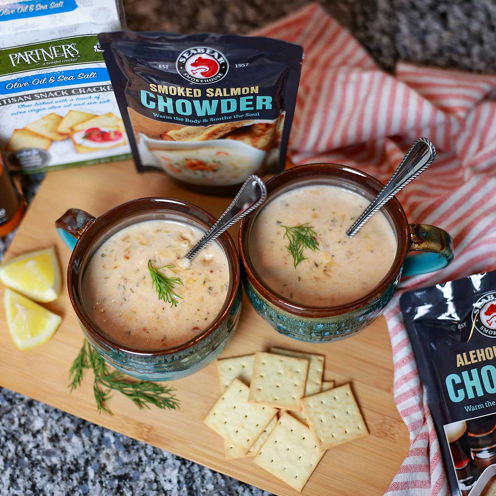 Chowder Gift Set | Made In Washington | Soothe the Soul With Chowders | PNW Mugs & Chowder Sampler