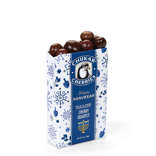 Happy Hanukkah Chocolate Cherries