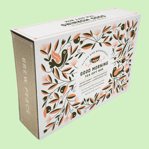 Flying Bird Botanicals Good Morning Tea Gift Box | Made In Washington | PNW Tea Gift Sets