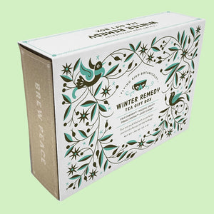 Flying Bird Botanicals Winter Remedy Tea Gift Box | Made In Washington | Herbal Teas From The PNW