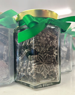 Dolcetta Artisan Sweets Dark Chocolate Peppermint Snowflakes | Made in Washington  | PNW Holiday Chocolate