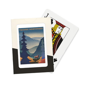 Lantern Press Deck of Cards | Made In Washington | Playing Cards for magicians, cardists, card players, and collectors.