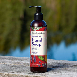 OrcaSong Farm Winter Spice Moisturizing Hand Soap | Made In Washington