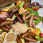 Uli's Sausage Favorite Gift Pack | Made In Washington | Local Sausage Gifts | Sausage Grill Packs For Tailgating parties