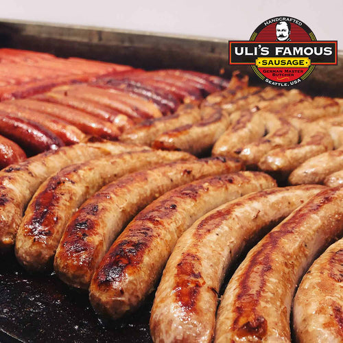 Uli's Famous Sausage You Only Live Once Grill Pak | Made In Washington | Shop Local Crafted Bratwurst and Link Sausages